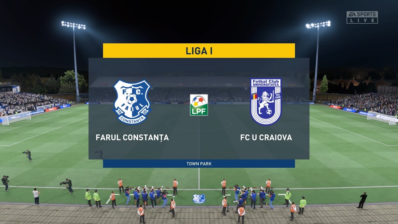 Farul Constanța și Universitatea Craiova se pregătesc de confruntare pe stadionul din Constanța!